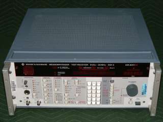 ROHDE SCHWARZ ESH3 / 335.8017.52 TEST RECEIVER 9K 30MHz  