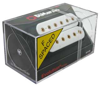 DiMarzio DP159FSP Evolution Bridge Pickup   White 663334008298  