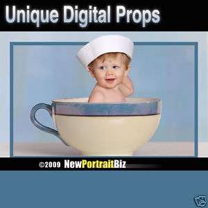 Giant TEACUP Photography Backgrounds/Photo Prop/Tea Cup  