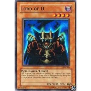  Yugioh Lord of D. Sdk 041 Super Parallel Rare Toys 