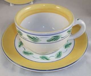 Herend Village CRISPIN 2 Cups & Saucers + Saucer A+  
