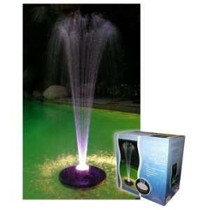 Floating Spray Fountain w/ LED Lights by Alpine: Home 