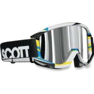  Scott USA Recoil Pro Goggles , Color Shatter/Silver Lens 