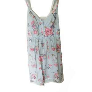  A&F Soft Blue with Cute flower Dress , Size s,Brand New 