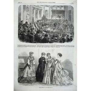   Paris Fashion 1867 Reception Cuvillier Fleury French