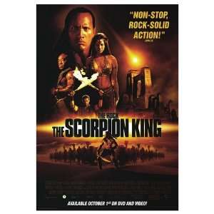 Scorpion King Original Movie Poster, 27 x 39 (2002 