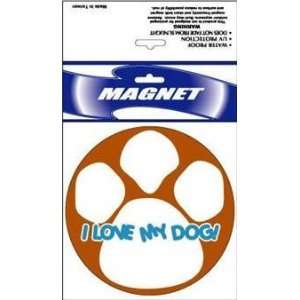  I LOVE MY DOG CAR MAGNETS  1PACK.  12 PCS. Automotive
