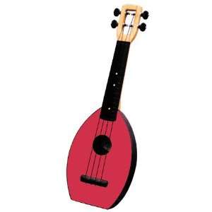  Flea Hibiscus Red Soprano Ukulele Musical Instruments