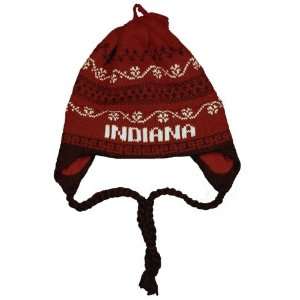 Indiana Hoosiers Vermont Originals Wool Flap Hat  Sports 