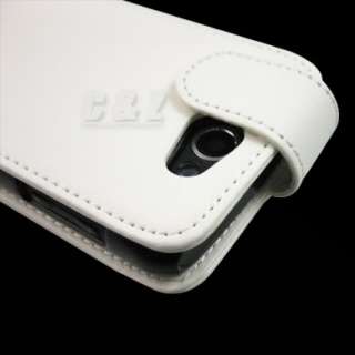 New Leather Case Pouch + LCD Film for Samsung Galaxy W i8150 j  