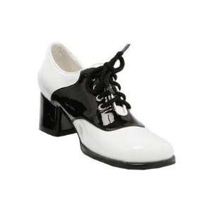  Saddle Black and White Child Shoes   Large (2 3) Toys 
