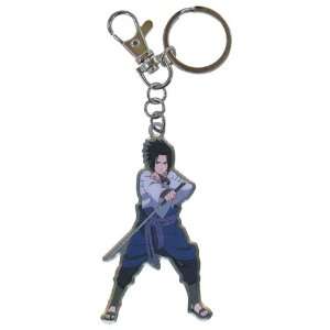  Naruto Shippuden: Sasuke Metal Key Chain: Toys & Games