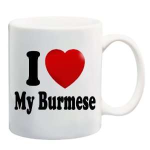   LOVE MY BURMESE Mug Coffee Cup 11 oz ~ Cat Breed: Everything Else