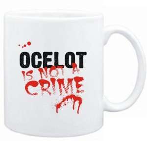  Mug White  Being a  Ocelot is not a crime  Animals 