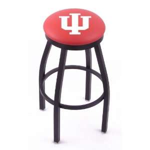  Indiana University 25 Single ring swivel bar stool with 