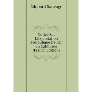   En Californie (French Edition) Ã?douard Sauvage  Books
