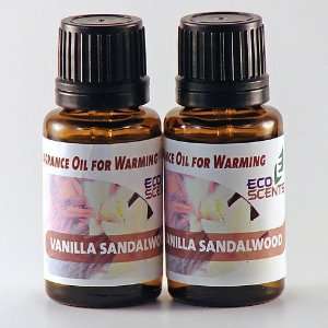  2 Pack. Vanilla Sandalwood Fragrance Oil for Warming from 