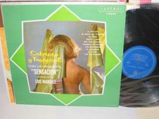 LUIS MARQUEZ Sabroso y Tropical LP Astro ACM 508 VG+  