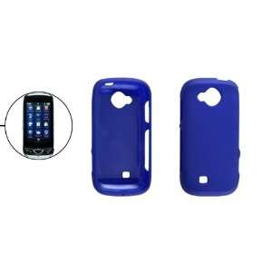 Gino Navy Blue Rubberized Plastic Hard Shell Housing Case for Samsung 