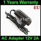 100 to 240 v US and EU 12V 2A AC for 3528 LED Strip Wall Adapter Power 