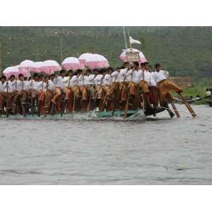  Phaung Daw U Festival, Inle Lake, Myanmar, Asia 