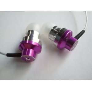    Sound In Ear Headphone for iPod/iPhone/MP3/MP4  Purple: Electronics