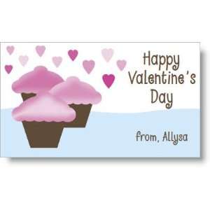  Tasty Cupcakes Valentine Cards