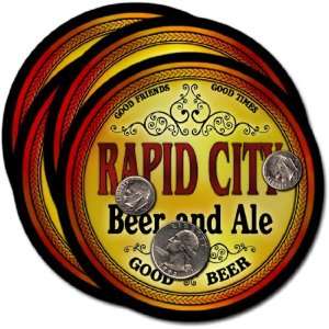  Rapid City, SD Beer & Ale Coasters   4pk 
