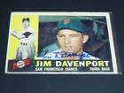 1960 Topps Jim Davenport  