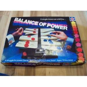  Balance Of Power Board Game Toys & Games