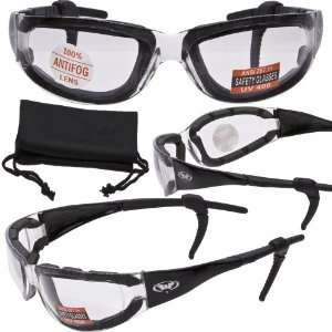 PLAYER   Advanced System Safety Glasses   Foam Padded   FREE Rubber 