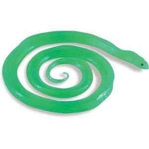  Translucents Green Coiled Snake Toys & Games