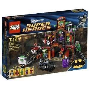 LEGO DC UNIVERSE SUPER HEROES 6857 DYNAMIC DUO FUNHOUSE ESCAPE,NO 