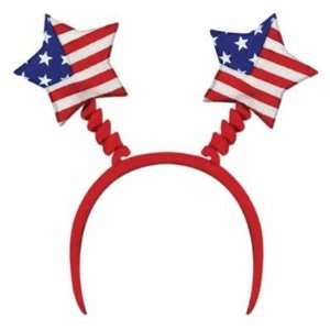  Beistle   60767 RWB   Soft Touch Star Boppers  Pack of 12 