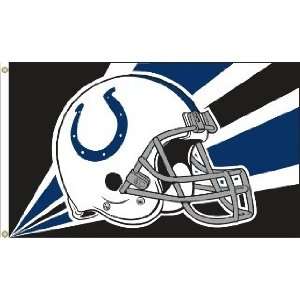  Indianapolis Colts 3x5 Helmet Flag: Sports & Outdoors