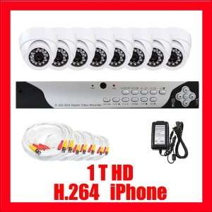   Security Camera System Package   8 420TVL Indoor Security Cameras 8