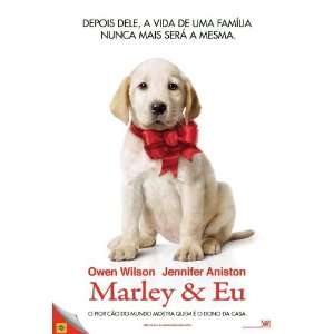 Marley and Me (2008) 27 x 40 Movie Poster Brazilian Style A  