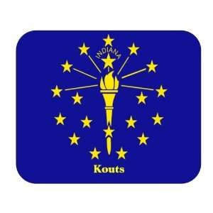  US State Flag   Kouts, Indiana (IN) Mouse Pad: Everything 