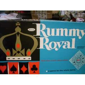  Rummy Royal Table Size Plastic Game Sheet 