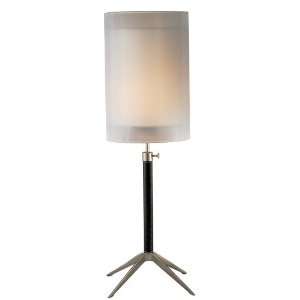  Adesso Lighting 3310 01 Santa Cruz Table Lamp, Black