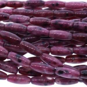  Kiwi Ruby  Melon Plain   12mm Height, 5mm Width, Sold by 