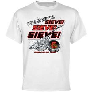 Cornell Big Red Sieve T Shirt   White:  Sports & Outdoors