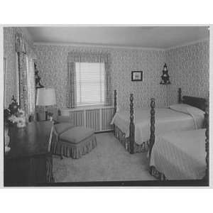   Rd., Bedford Village, New York. Guest room 1957