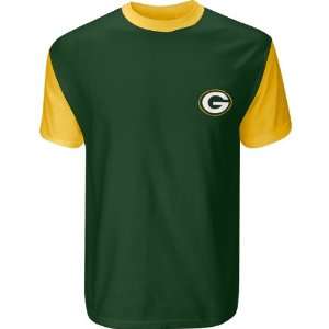  NFL Green Bay Packers Womens Plus Size Ringer Top Extra 