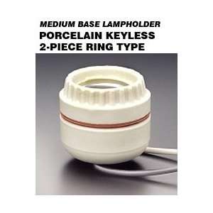   Type Slot Lock Prevents Rotation 9 Inch 18 AWM TEW Wire Leads   White