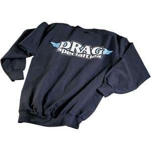  Drag Specialties Sweatshirt   2X Large/Black: Automotive