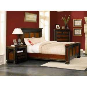  Rosalinda Queen Size Bed With Night Stand
