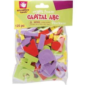  Foam Stickers 125/Pkg: Capital ABC: Arts, Crafts & Sewing