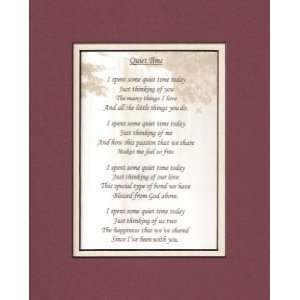  Quiet Times   Poetry Gift: Home & Kitchen