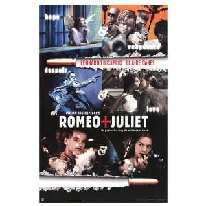  Romeo and Juliet Movie Poster, 11 x 17 (1996)